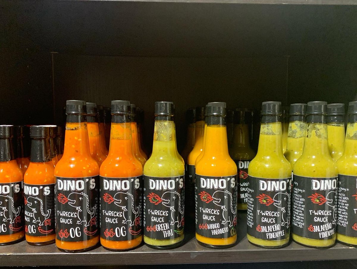 Dino’s T-Wrecks Sauce tweet media