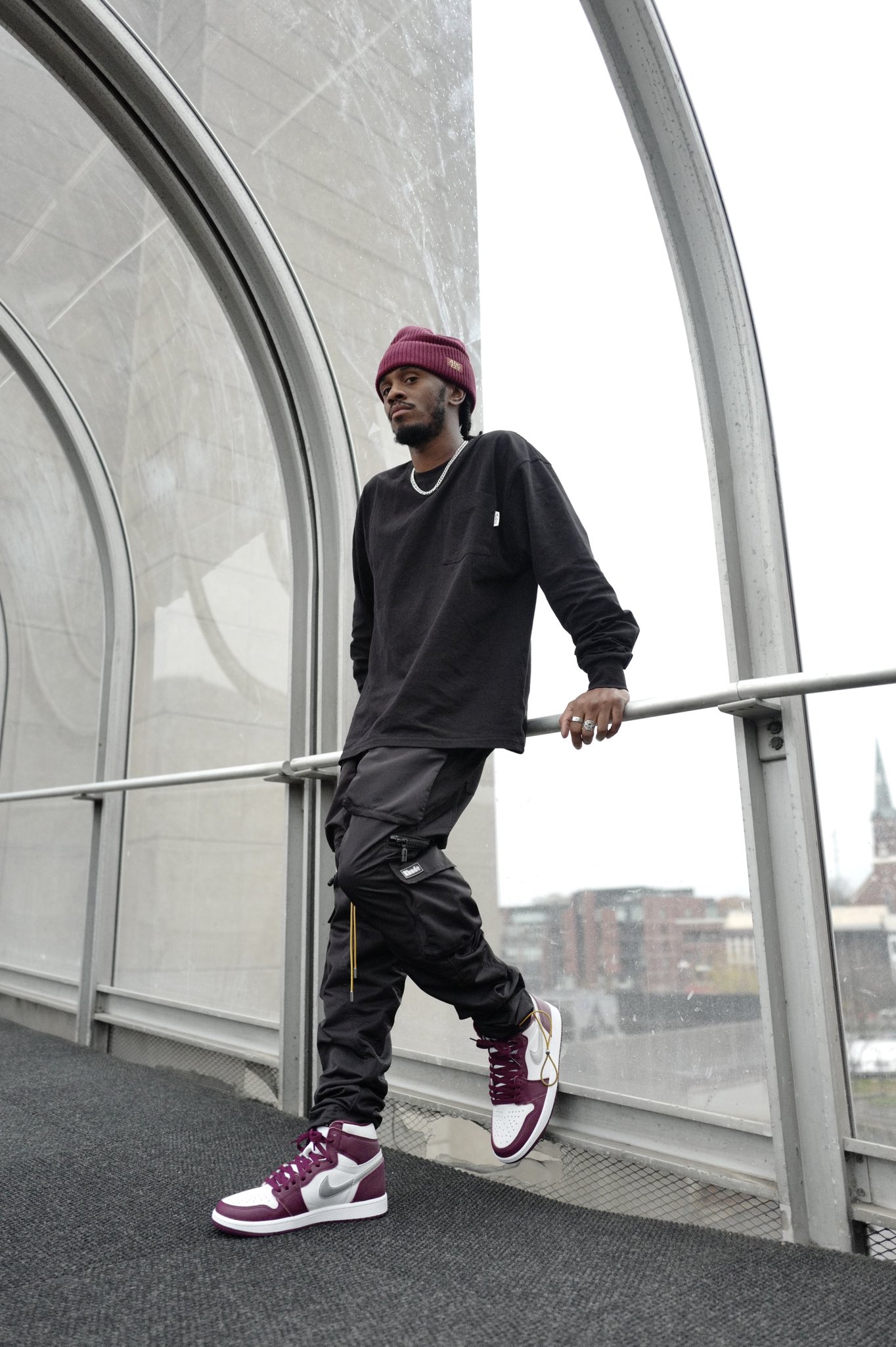ONENESS on X The Air Jordan 1 OG High Bordeaux brings us heritage inspired color blocking featuring white leather underlays and Bordeaux leather overlays. The metallic silver swoosh and wings logo acc...