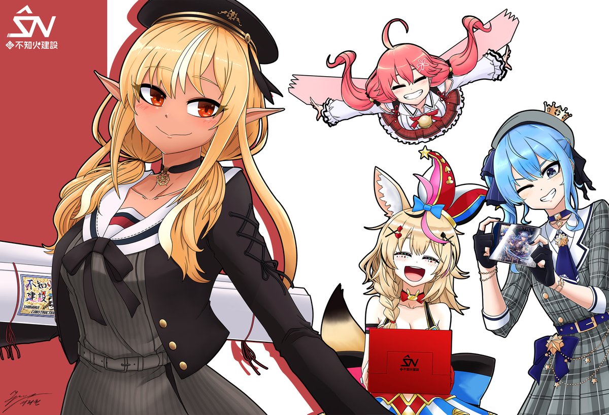 tryvor_seo's tweet image. DAILY SHIRAKEN (1/4)

#不知火建設 #しらぬえ #絵まる #ほしまちぎゃらりー #miko_Art