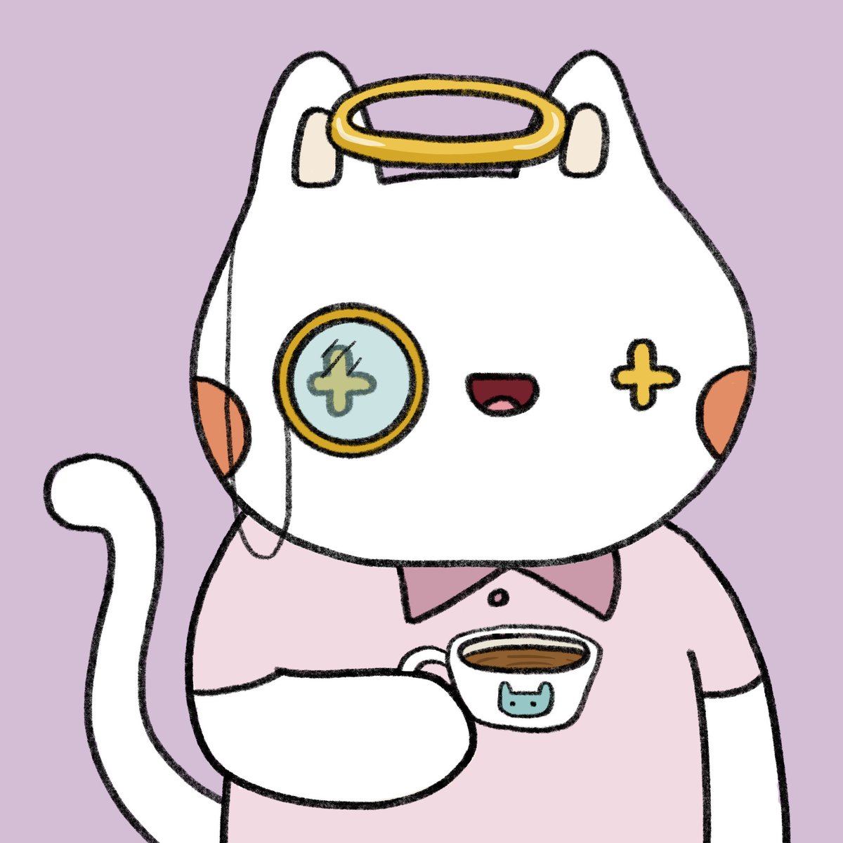 Linkkzyy's tweet photo. Ok, i'm shilling what im sweeping before i sweep more so i dont feel bad. 
@CarelessCats 
I haven't done heaps of research but the arts cool and i just like the vibes + the silent sell out is dope https://t.co/hl5WWLhGXw