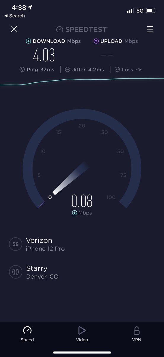 ShadHinds's tweet photo. Hey @Verizon your #5G is bad!  Can I get the old network back? https://t.co/uxS78PU1RQ
