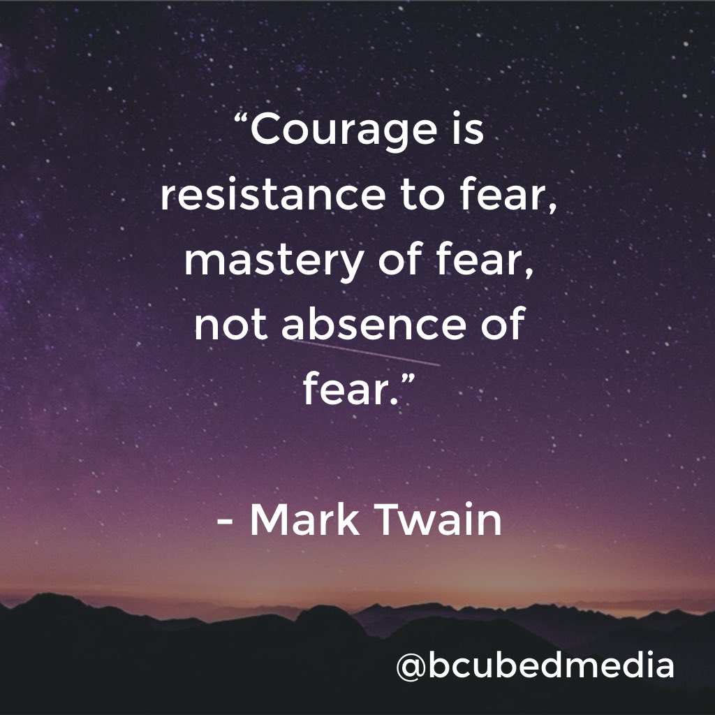 WSroufe's tweet photo. @ ERobbPrincipal RT @LRobbTeacher: Courage takes courage, inner strength, and determination to conquer doubting voices. https://t.co/f0QLAHLL0U @ERobbPrincipal