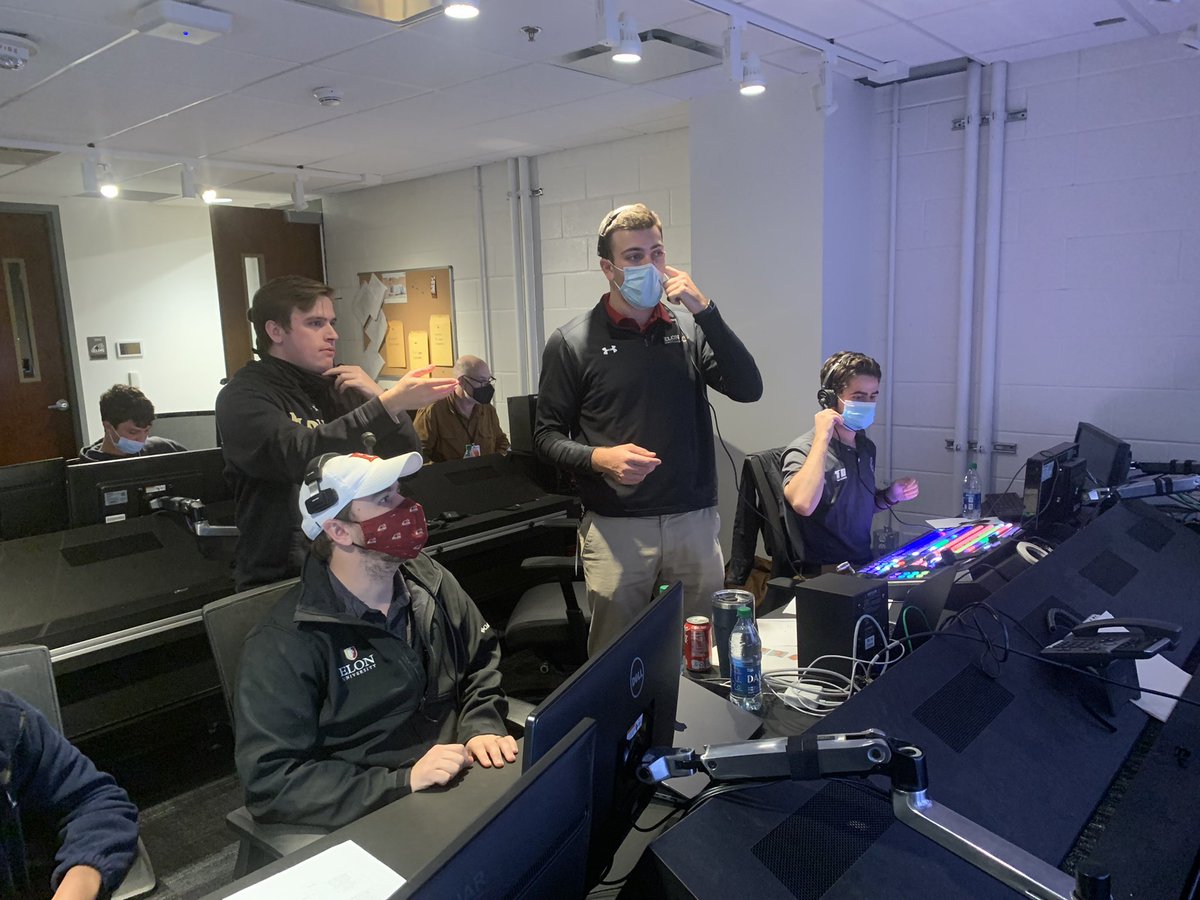 MaxNegin's tweet image. Home opener for @ElonWBasketball and a special @ElonSportVision broadcast led by @jbunder12 who spent the semester researching technical improvements for the broadcast! Go Jared! @eloncomm