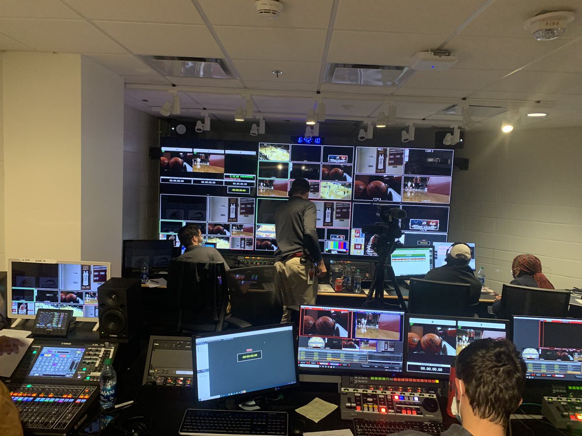 Home opener for <a href="/ElonWBasketball/">Elon Women's Basketball</a> and a special <a href="/ElonSportVision/">Elon Sports Vision</a> broadcast led by <a href="/jbunder12/">Jared Bunder</a> who spent the semester researching technical improvements for the broadcast! Go Jared! <a href="/eloncomm/">Elon Communications</a>