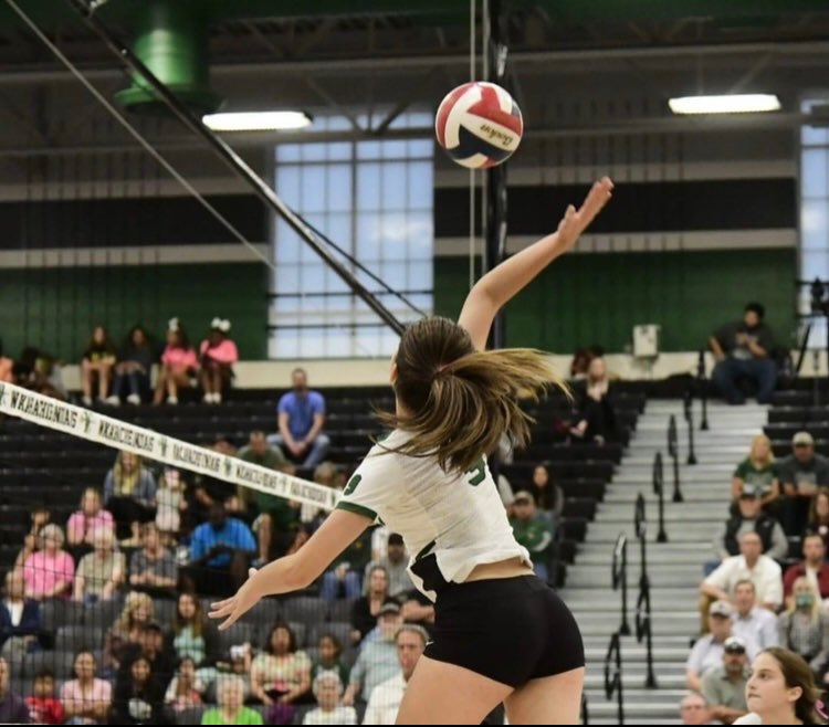 Congratulations to Oitside Hitter, Mia Sanchez! 11-6A First Team All-District! 🏐🙂💪