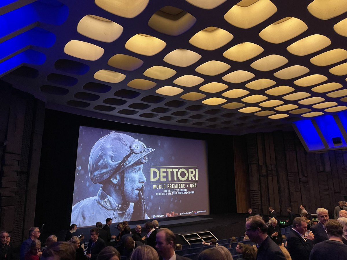 MatWhitecross's tweet photo. Absolutely LOVED #Dettori - catch it on a big screen if you can. What a life. What a legend. (And stunning work as ever by my friend @paulmon2000 ) https://t.co/Dcn8y7SMIv