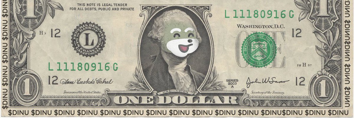 You are still early if you buy now. But don’t wait too long … 🚀📈 $DINU #dogeyinu #memecoin