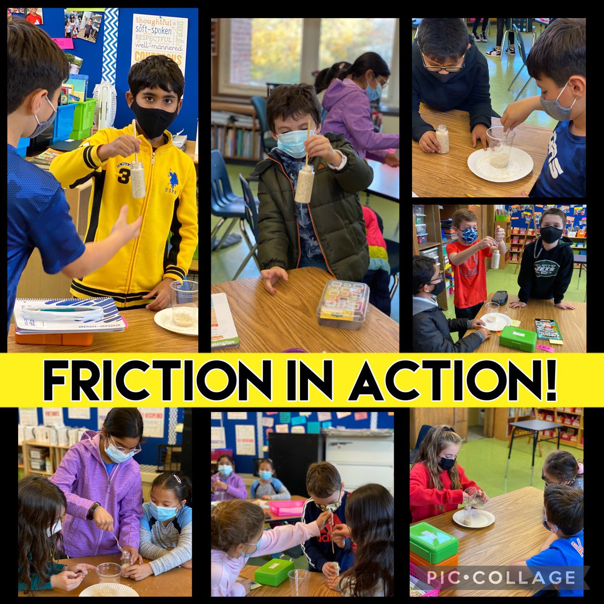 QRCohn's tweet photo. Is it magic… or friction? We loved investigating the power of friction using chopsticks and rice in a bottle!  #qrspride https://t.co/1NCP3WhD06
