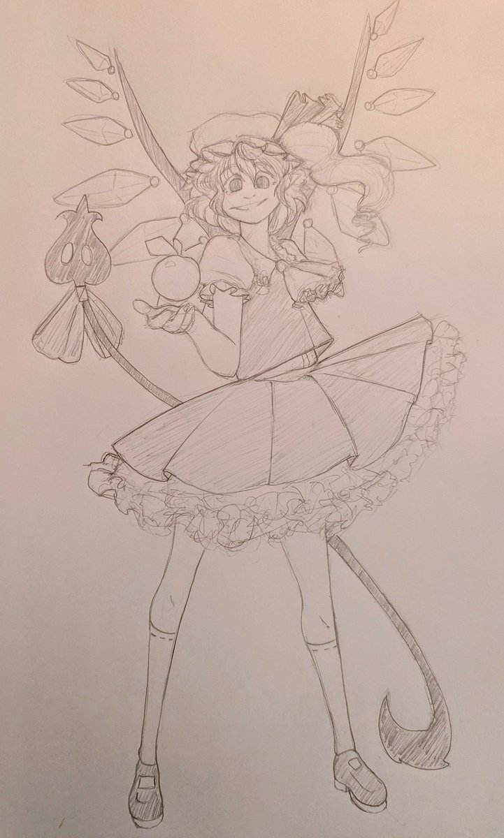 CreationsFizzy's tweet photo. Cranberry Trap! #touhou https://t.co/Ow3NVCflCs
