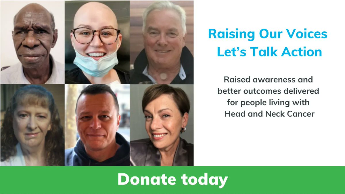 When a cancer is supported at a national level it helps to raise public awareness and improve patient outcomes. Please help us to raise the voices of people living with #headandneckcancer by making a donation to our Christmas Appeal today. Donate buff.ly/3qDEDZa