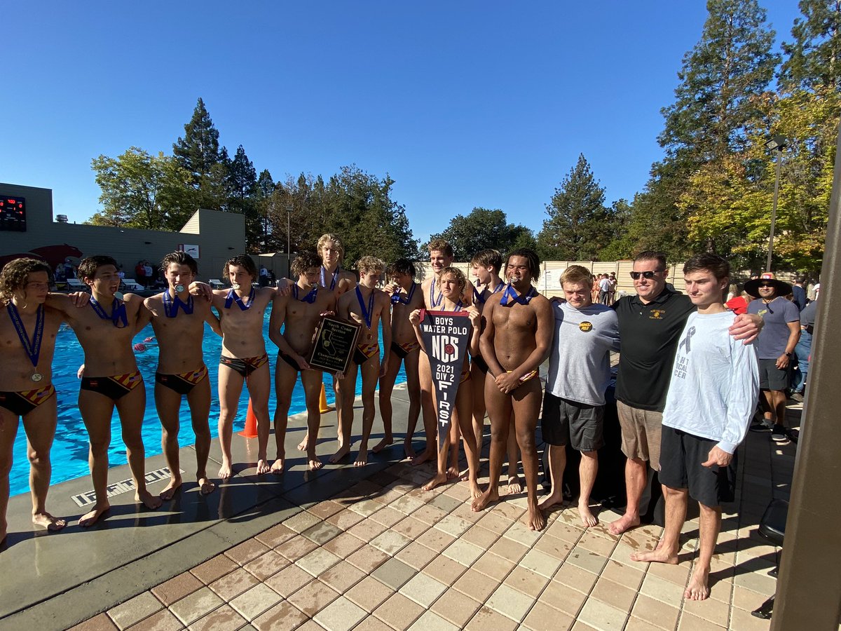 USAWP's tweet photo. Congratulations to the CIF North Coast Section (@CIFNCS)  High School Water Polo Champions! (1/2)

Boys
Open - De La Salle 15 Miramone 12
Div 1 - Redwood 10 Acalanes 7
Div 2 - Northgate 15 Marin Academy 7

#waterpolo #HighSchoolWaterPolo 
Photos via @CIFNCS https://t.co/IvWu0qorqI