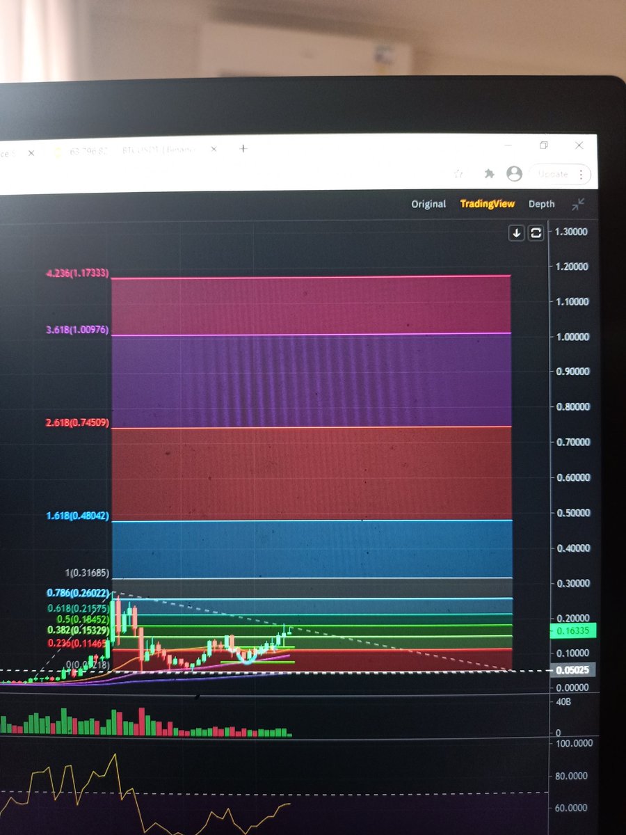 #VET #VeChain #VeFam Long term 🎯, IMO $0.75-$1 would be the minimum range. But, if crypto goes parabolic (as anticipated) we might even see the full extension if the fib at $1.17, or even an overshoot.  Looking forward to how things play out 💥💥