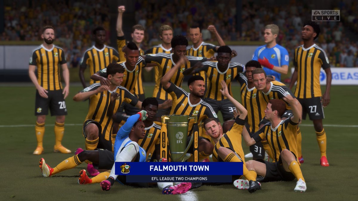 xGingeGames's tweet photo. With plenty of work at Falmouth Town, these things happen. 

You’ll get there, one day!

@Falmouth_Town https://t.co/ID7DKD8ssk