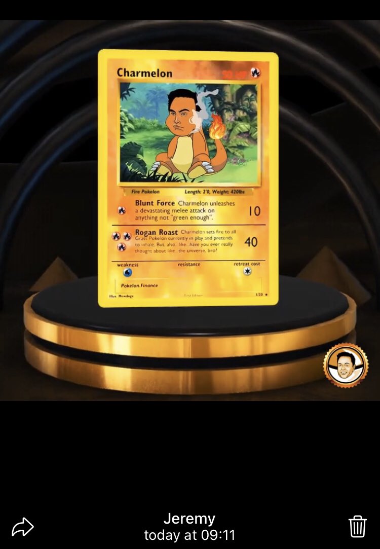 <a href="/POKELONTOKEN/">POKELON</a> don’t know if you like charts like I do but this is telling me we have a great entry point and should be looking at surpassing the previous ath of 7m mc really soon ( added bonus - look at that beautiful #nft playable card on the <a href="/telegram/">Telegram Messenger</a> platform) #NFTgaming