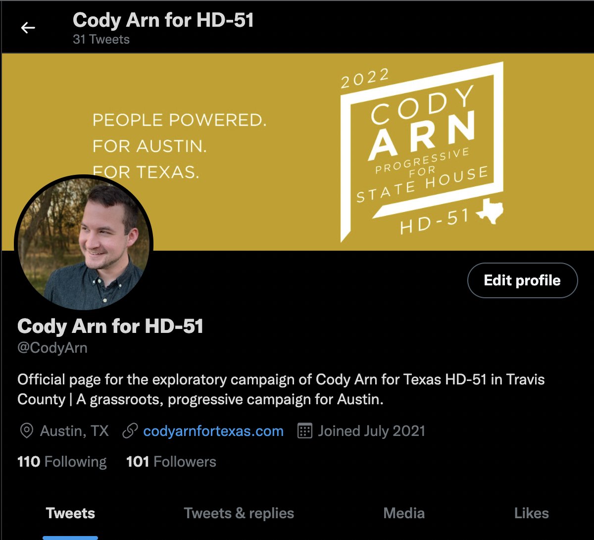 Thank you for our first 100 followers! 

I'm so excited to see where this journey will lead and I appreciate everyone who is here on the ground floor as we're about to kick things off. 

Big things are about to happen in Austin 👀👀