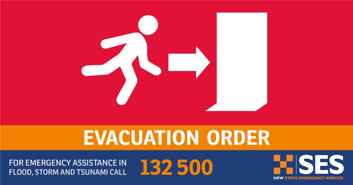 ‼️Evacuation Order issued for low lying areas of #Forbes ‼️

Low lying areas of FORBES evacuate by: Tues 16th Nov 2021, 9.30pm

NSW SES is directing people within low-lying areas of Forbes to evacuate out of the high danger area. Continue reading bit.ly/3tH88rD