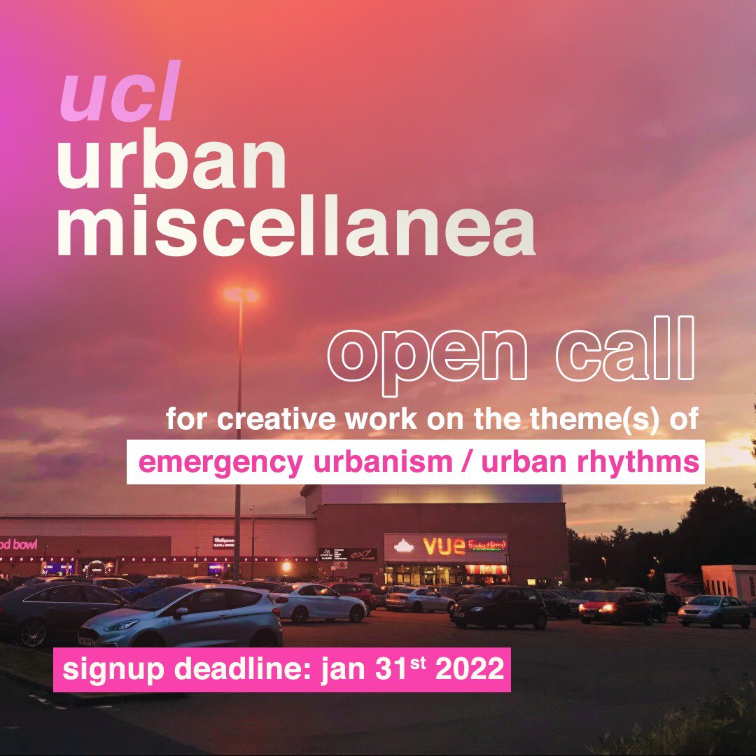 ucl urban miscellanea tweet media