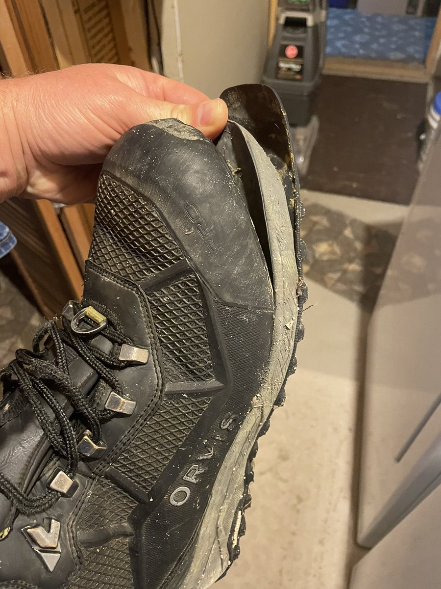 plbeyer70's tweet photo. @TheOrvisCompany This happened after two seasons. Were these not supposed to be used in water? https://t.co/AMPX4PazhN