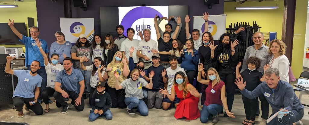 Dozens of entrepreneurs, students, and community members came together for #StartupWeekend2021 👾 Recap coming soon. In the meantime, a HUGE thank you to our organizers, facilitator mentors, judges, and all of the participants! 🚀 #StartSomething