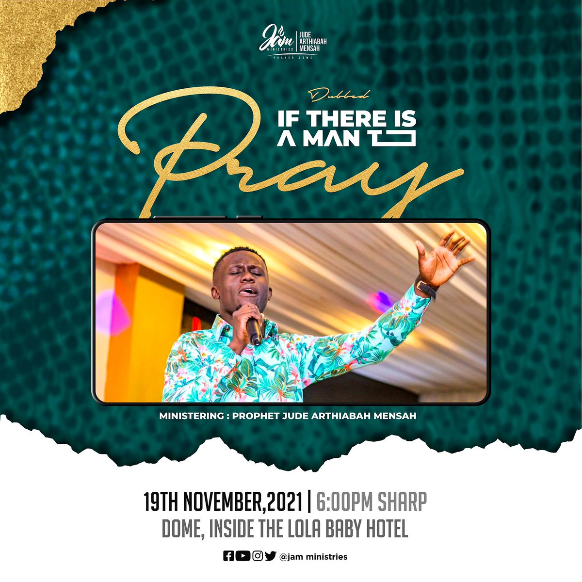 Jamministries1's tweet photo. There’s a always a God who answers the prayers of Men!
Join me this Friday...
Is going to be ki-kim...!
I believe you have shared it on your status and on your wall?
#JamMinistries
#ProphetJude
JAM Ministries
Jude Arthiabah Mensah https://t.co/upDXG66kWy