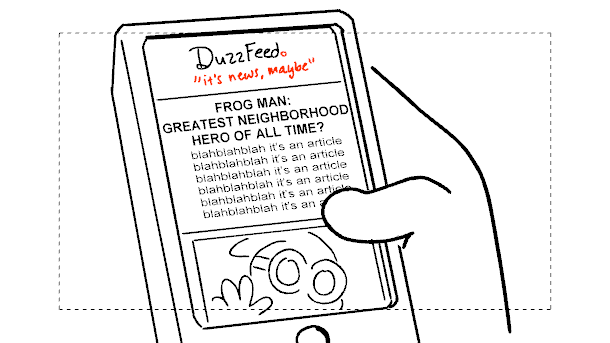 Once again, having way too much fun making Fake Online Content 