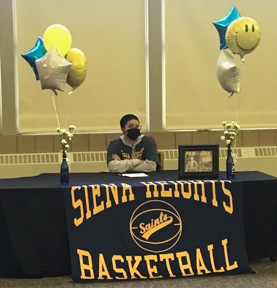 So thankful to be able to accomplish  this big milestone in my life! I'm so thankful for all the people around me helping me to get to where I am. Can't wait to be a Saint💙💛 <a href="/Shuwbk1/">Siena Heights WBK</a>