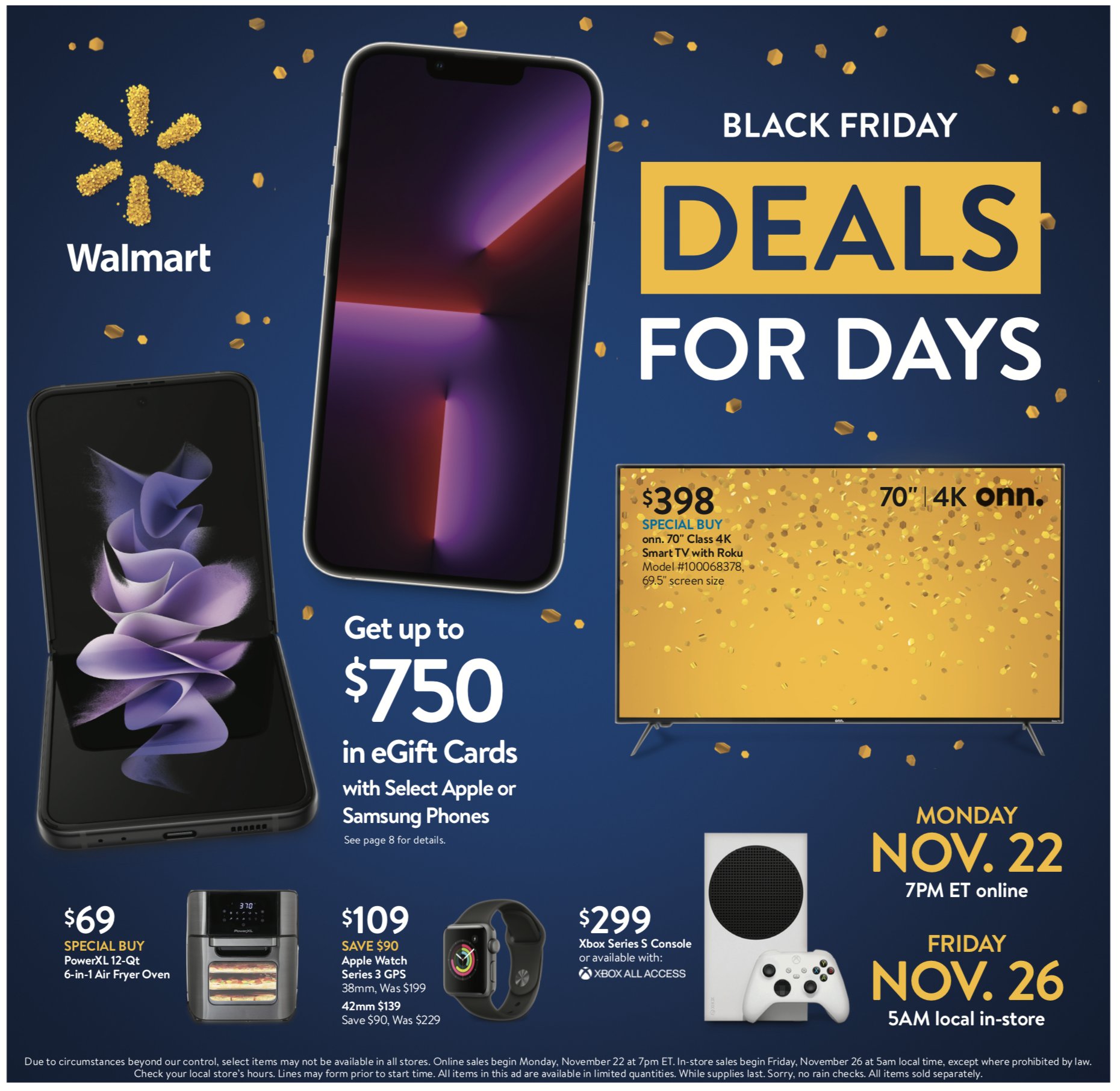 Walmart on X: "Who just leaked next week's Black Friday deals? We did? Oh  ok. https://t.co/p7ALHd17OJ https://t.co/GWWTsiy3sS" / X