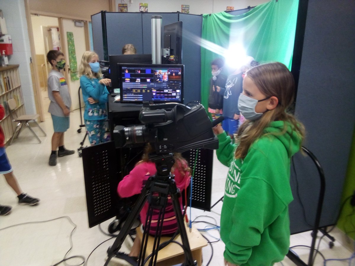 Celebrating simply the best 5th grade news crew in Baltimore County! I am grateful for their hard work every day to put on a newscast for Rodgers Forge Elementary School! #RFESaew <a href="/missyfanshaw/">Missy Fanshaw</a>