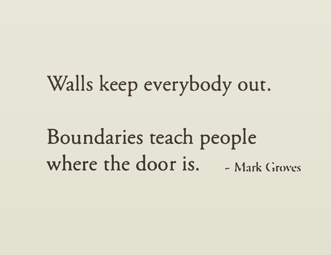 RealKookamook's tweet photo. #boundaries #setthem #maintainthem #loveyourself #grace #peace #selflove #grateful https://t.co/SVGRdsaRMU
