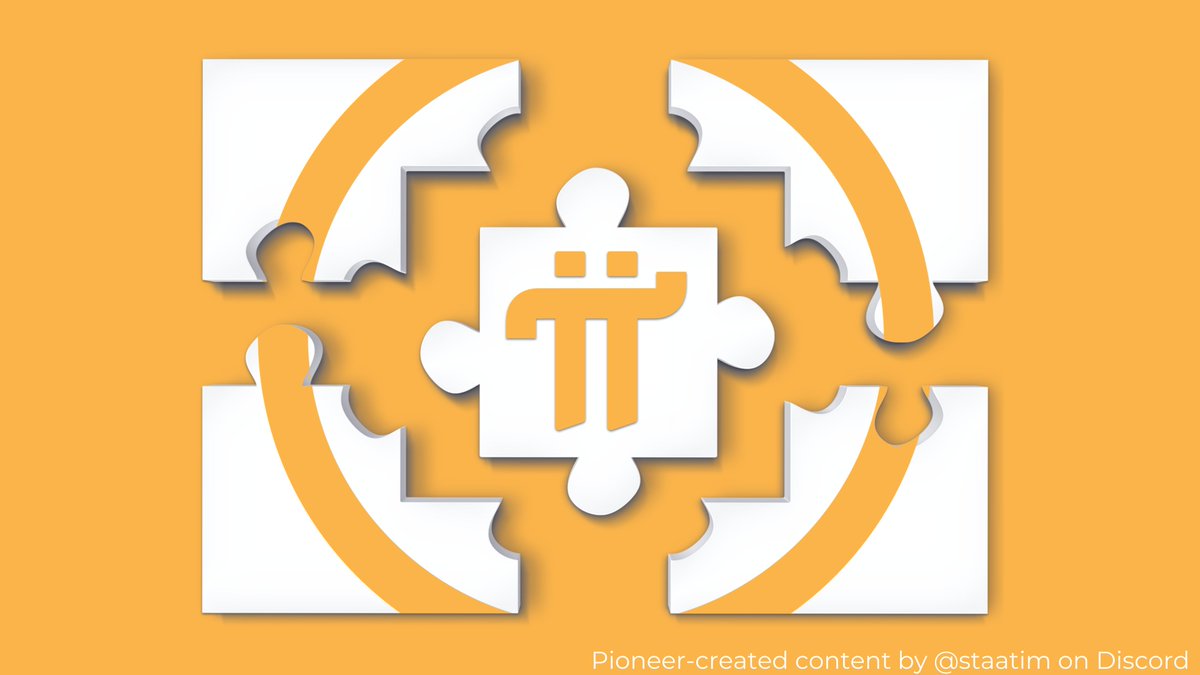 We're nothing without our Pioneers💕
~Thanks~ as always for helping us piece the Pi puzzle together.

Join the Pi crypto revolution here minepi.com
