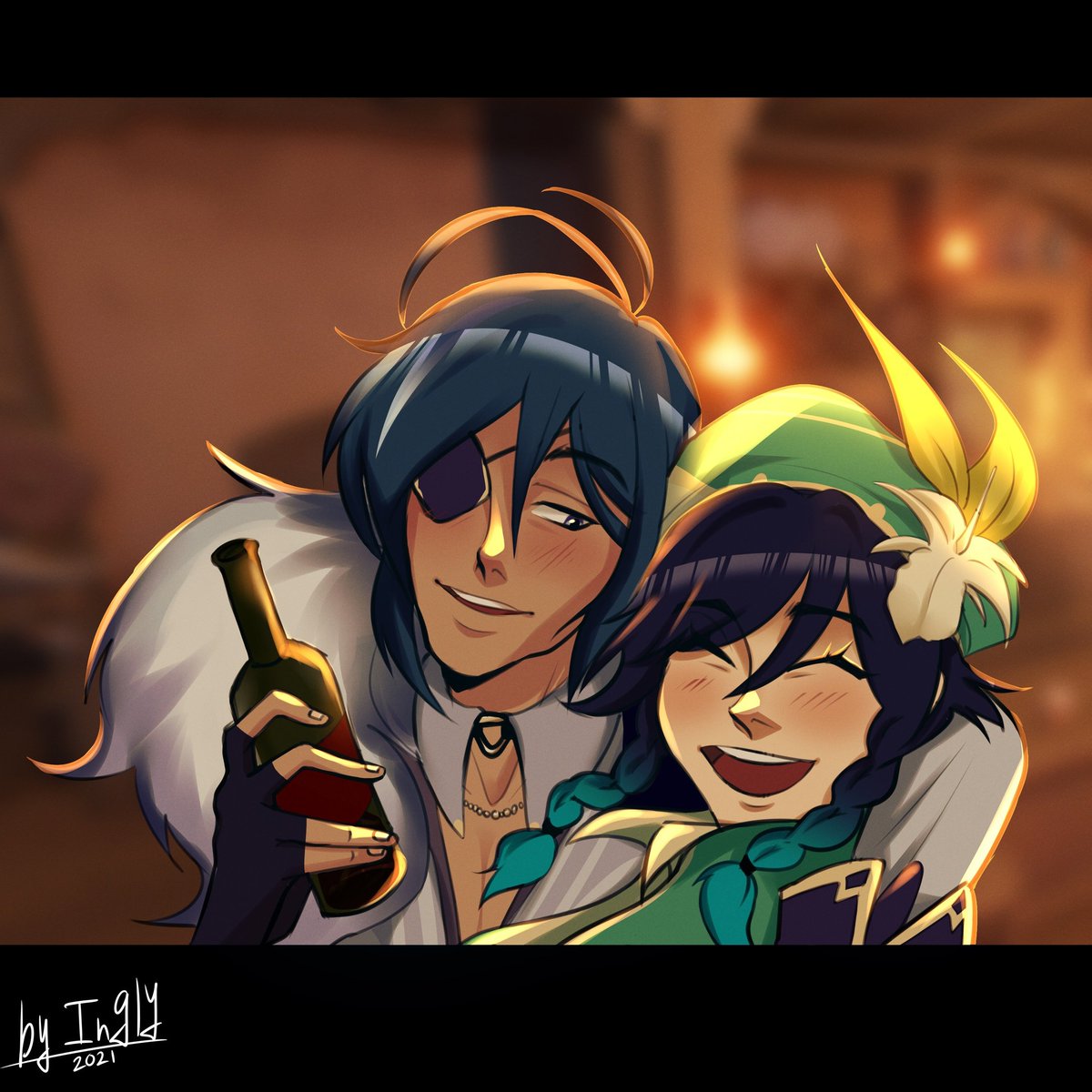 Ingly43628969's tweet photo. My boys ❄️🌿

#GenshinImapct https://t.co/rqkWUiurez