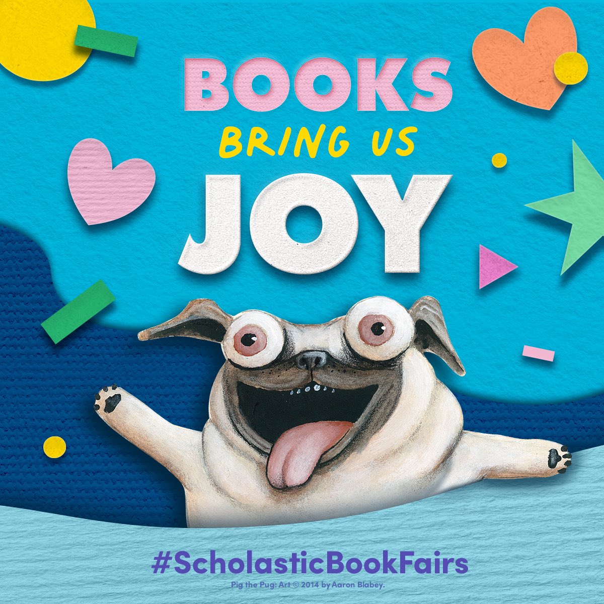 Book fair brings me joy! First grade tomorrow is your day for joy!!