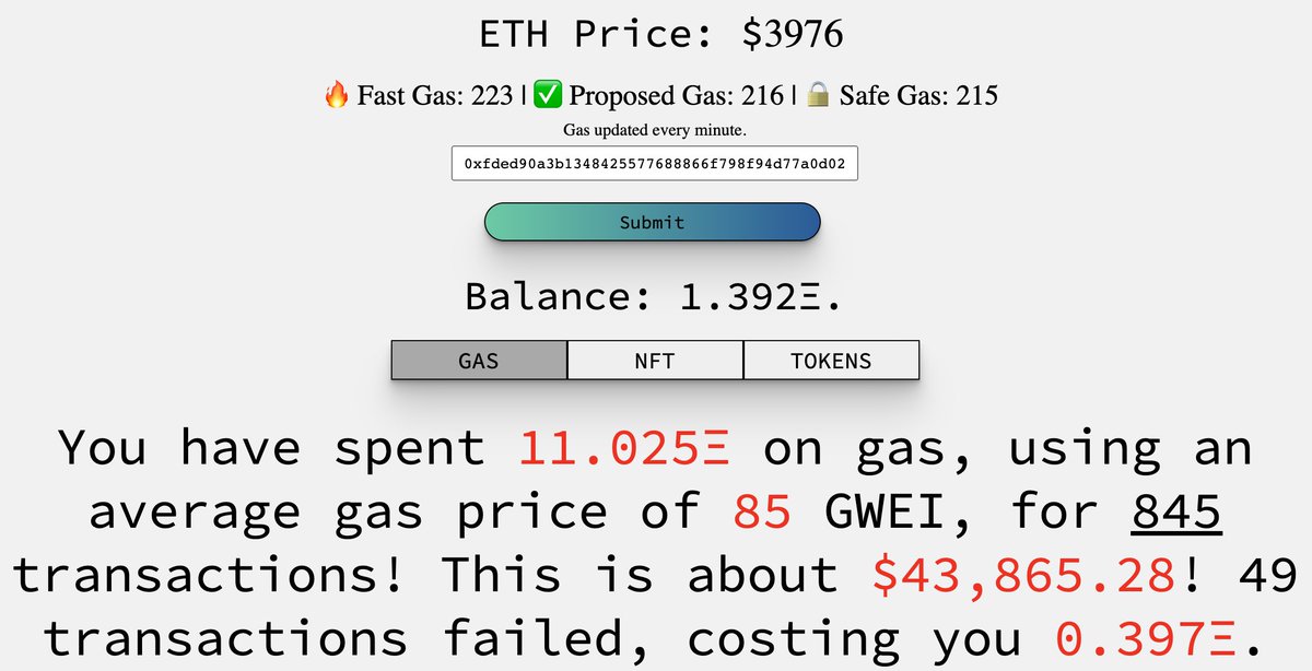 ethfeesdotxyz's tweet photo. V2 is here.

Rebuilt from scratch by @0xJah and @NovaThink 

https://t.co/kltniYTlwp https://t.co/OSBHeVm5MJ