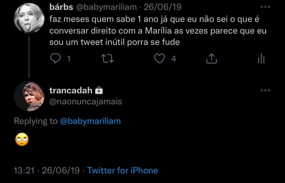 babymariliam's tweet photo. marília agora posso divulgar seu @ privado e o quanto você era insuportável? https://t.co/NNF8V8rTdX