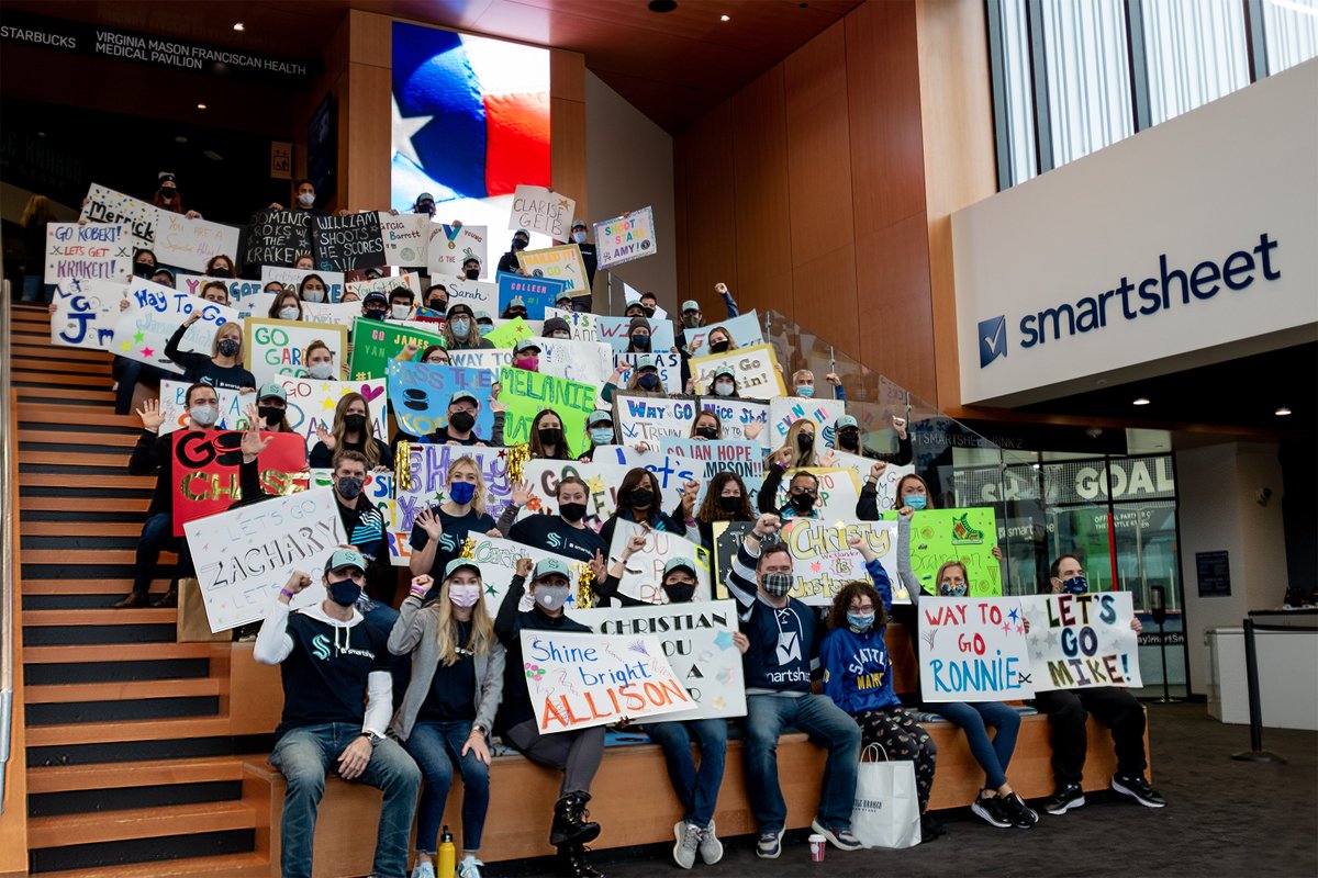 We’re inspired that our partners use our platform to make the world a better place. It’s just as important that we do the same ourselves. We partnered with @SO_Washington yesterday at the @KrakenIceplex to brighten 75 athletes' days. Our <3’s are full! bit.ly/3Cjb6pW