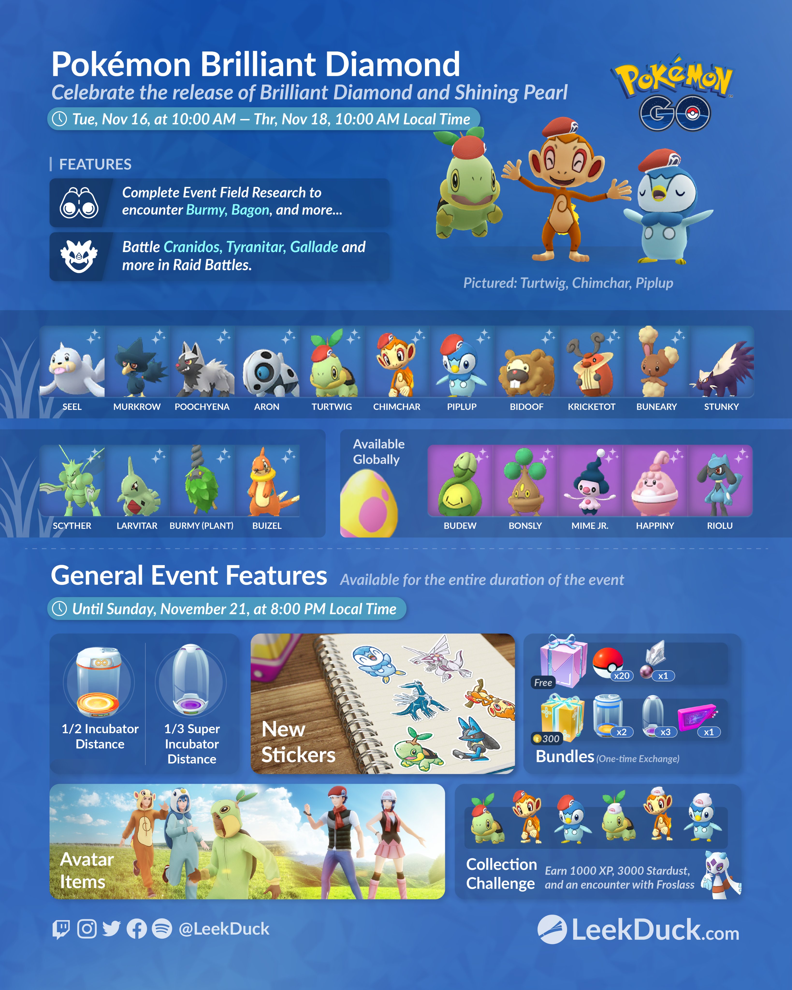 Pokémon BD & SP Event, Pokémon GO Wiki