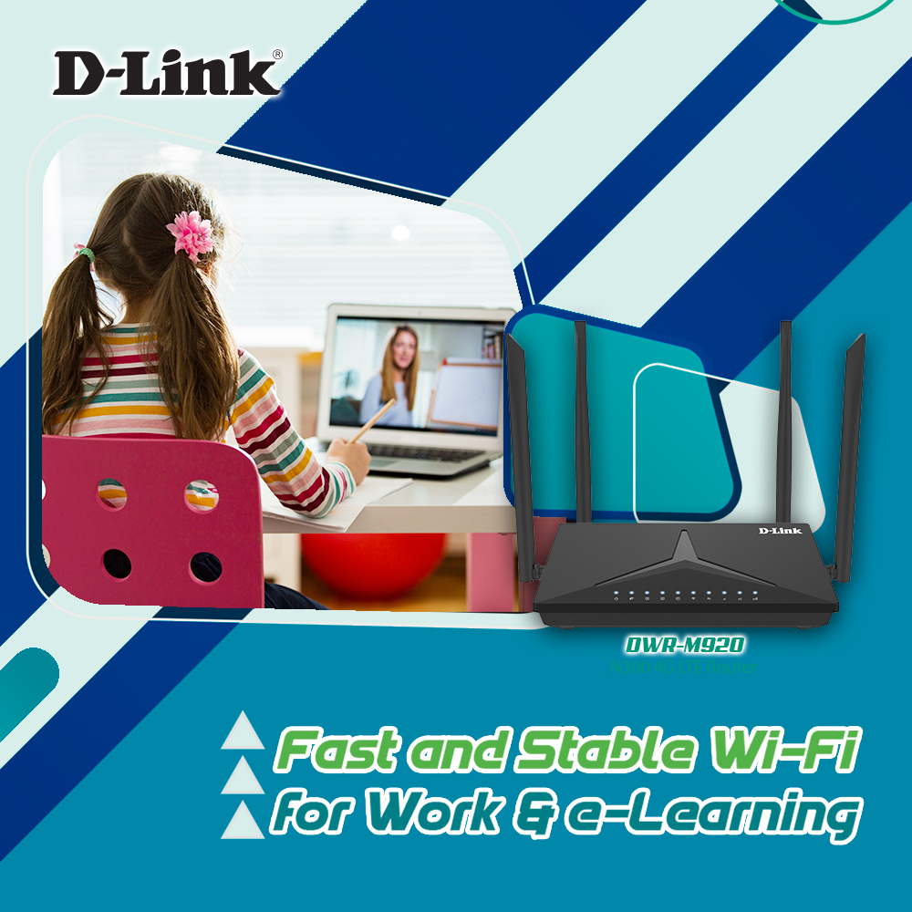 dlinkph's tweet photo. D-Link Dual Broadband VPN Router. DER-M920
You may pre-order in Shopee: https://t.co/at271gd8q3
#DWRM920 #Dlink #DLinkPh #4GLTE #WorkFromHome https://t.co/1r2CMFYM48