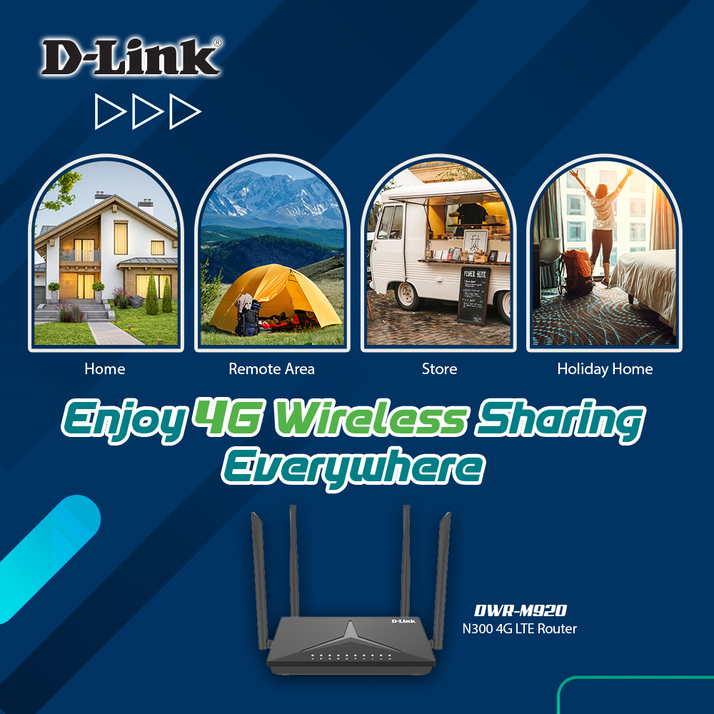 dlinkph's tweet photo. D-Link Dual Broadband VPN Router. DER-M920
You may pre-order in Shopee: https://t.co/at271gd8q3
#DWRM920 #Dlink #DLinkPh #4GLTE #WorkFromHome https://t.co/1r2CMFYM48