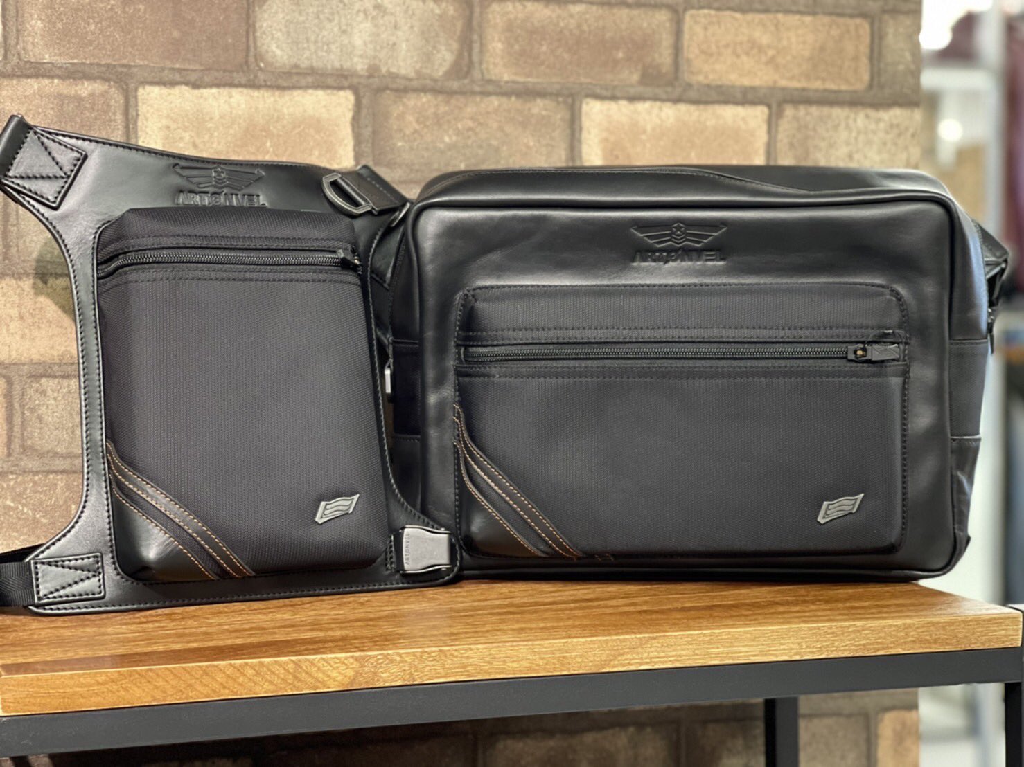 日本売り ヒョウドウ STBA02 HYOD x ARTONVEL MESSENGER BAG www