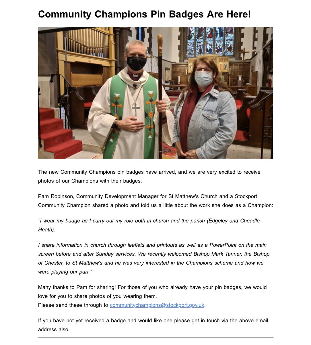 Pam Robinson, Community Dev Manager (she/her) tweet media