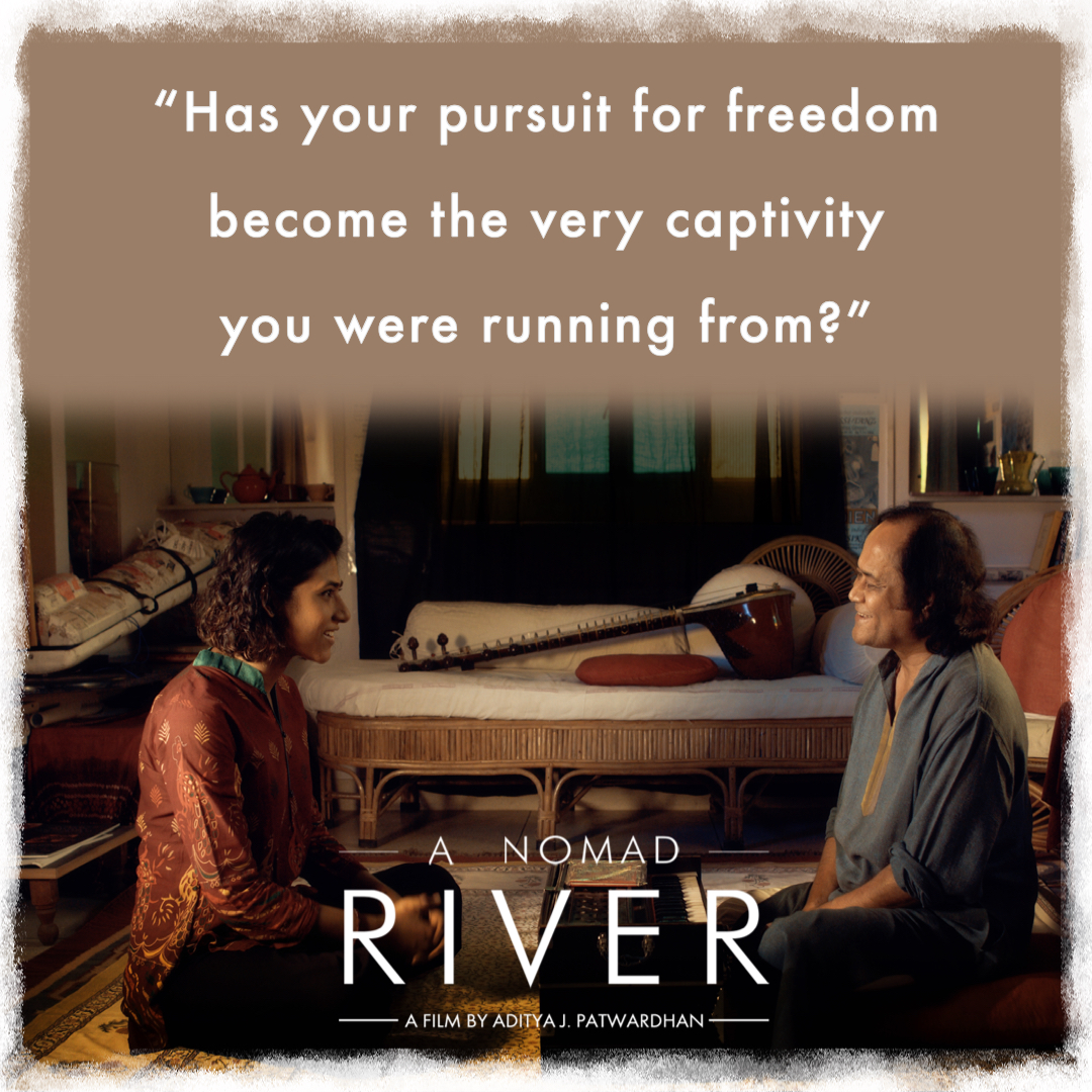 “Has your pursuit for freedom 
become the very captivity 
you were running from?”

<a href="/kankanac/">KANKANA</a> 
Kankana Chakraborty
Pandit Krishna Mohan Bhatt

#anomadriver #savewater

Watch now - A Nomad River - on all the major platforms in North America... Amazon, Apple TV, YouTube Movies, etc.