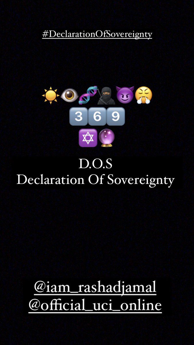 jayboxboii1's tweet photo. @IamRashadJamal 
#DeclarationOfSovereignty https://t.co/Yq75ZqeYes