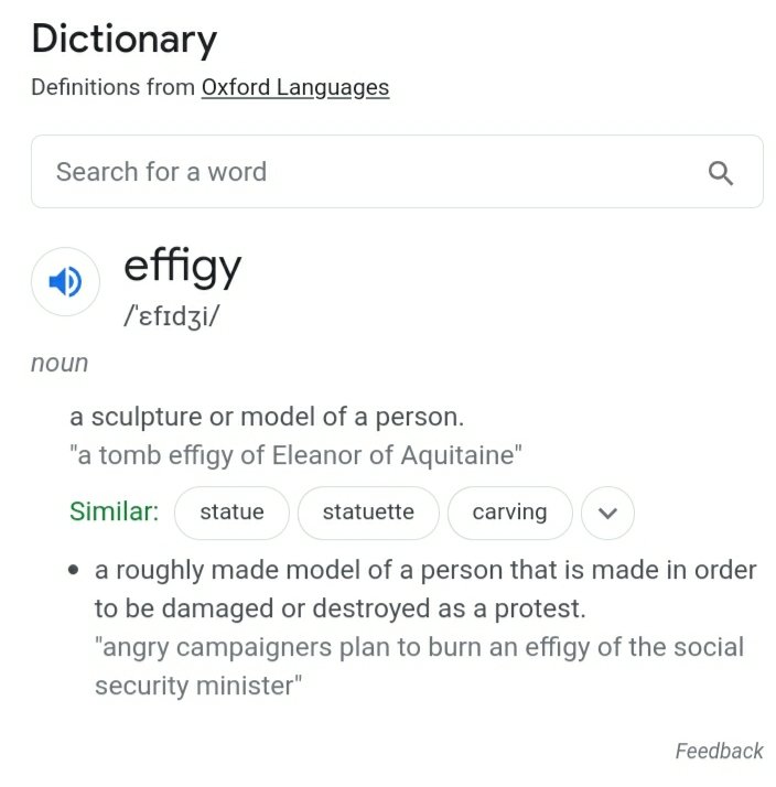 SidorDid's tweet photo. @xTheGrifx @AdamBandt Your stupidity abounds.
Effigies have a place in peaceful protest. Very different to lynching ropes and Nazi symbolism & direct threats of personal harm.
Threats of violence against another is a criminal offence.
I look forward to arrests.
#auspol
#ThisIsNotProtest https://t.co/OsMwgqePhe