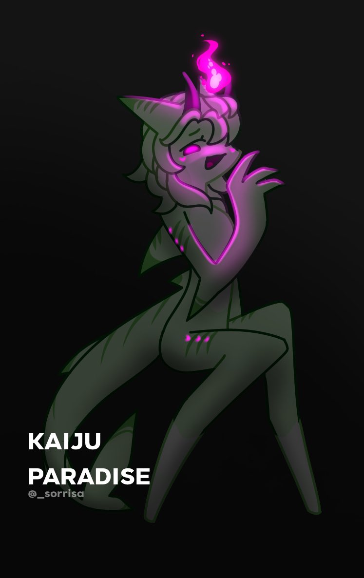 Kaiju Paradise - Blaxor  Kaiju, Kaiju art, Furry fan
