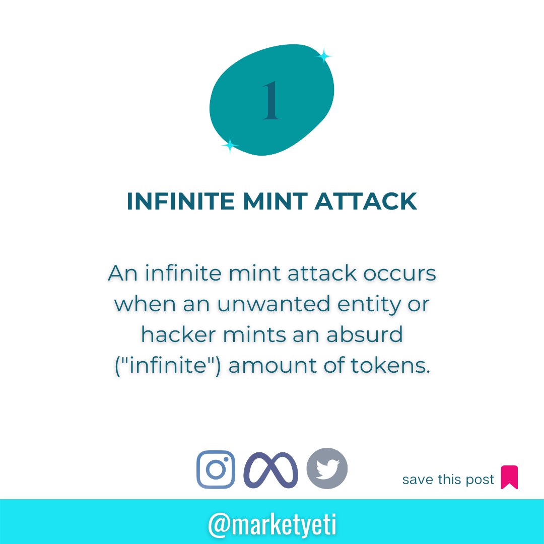 MarketYetiNews's tweet photo. 👉What is an Infinite Mint Attack?
#infiniteMint #IronFinance #TITAN #python #Exploit #Ethereum #Tokens #Hacks #DeFi #PaidNetwork #CryptoCurrencyExchange #hacking #cybersecurity #bugbounty #osint #forensics #infosec #Linux #pentesting #ctf #oscp #redteaming #blocktech #marketyeti https://t.co/cSeaLvX4n6