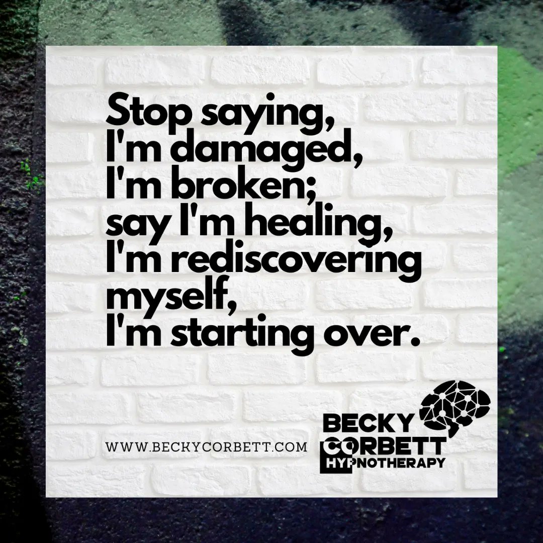 bchypnotherapy's tweet photo. Often our emotions are based on old patterns of behaviour. Stop talking negatively about yourself to yourself. By seeing a new perspective you can free yourself from old patterns and feel more in control of your mind.
#reframeyourthoughts
#reframe #mentalhealth
#growthmindset https://t.co/Ug5TRBnNXB