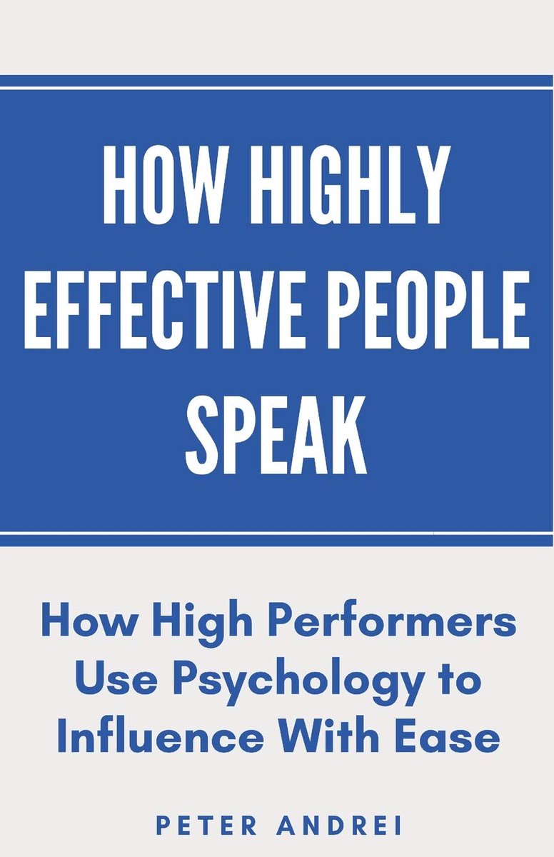 RCanky's tweet photo. {DOWNLOAD} How Highly Effective People Speak: How High Performers Use Psychology to Influence With
Download at https://t.co/26xvi1lpHy
#ebook #pdf #mobi #kindle #audiobook https://t.co/gugiG3vOUd