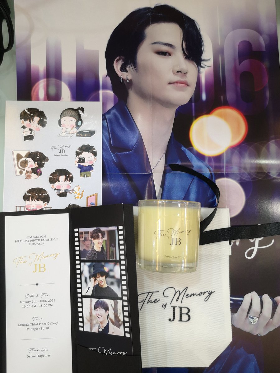 ได้รับของแล้วคร้า 🥰
#Defsoultogrther
#TheMemoryOfJB