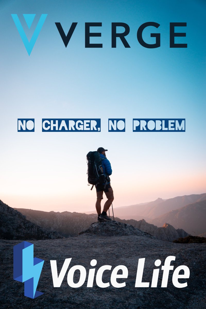 VergeSlovenia's tweet photo. Explore the world and don't worry about the battery life of your devices. 🛰️📶🔋💯🍃 #NoChargerNoProblem

$xvg #xvg #VergePay #VergeFam @VoiceLife_inc @vergecurrency #cleanenergy https://t.co/N3TDJe2RdT