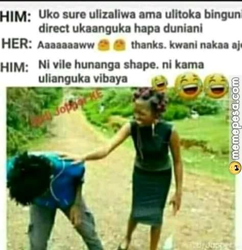 ShifuTelevision's tweet photo. 🤣🤣🤣🤣🤣...Wewe ushawai ambiwa nini???
#GoodMorningEveryone. https://t.co/UtN1LiFtfV